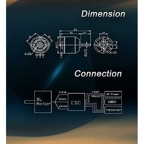 FLASH HOBBY D2830 Brushless Motor Outrunner Motor RC Plane Motor for RC Aircraft Helicopter Multicopter Drone Fixed Wing - Image 5