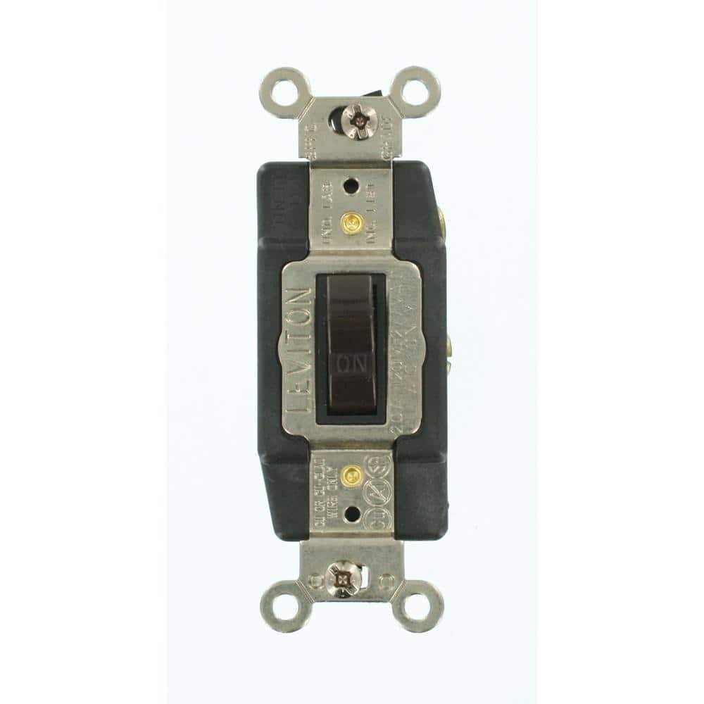 Leviton 1285 20 Amp Single-Pole Toggle Switch - Image 4