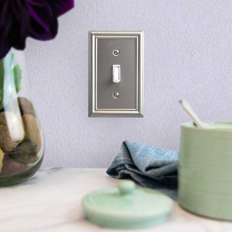 Amerelle Chelsea 1 Duplex Wall Plate - Image 5