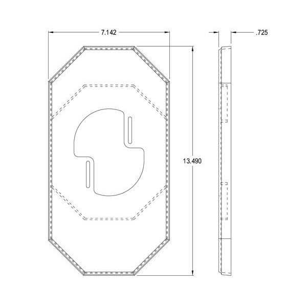 Arlington 8100LP Mega Siding Plate - Image 3