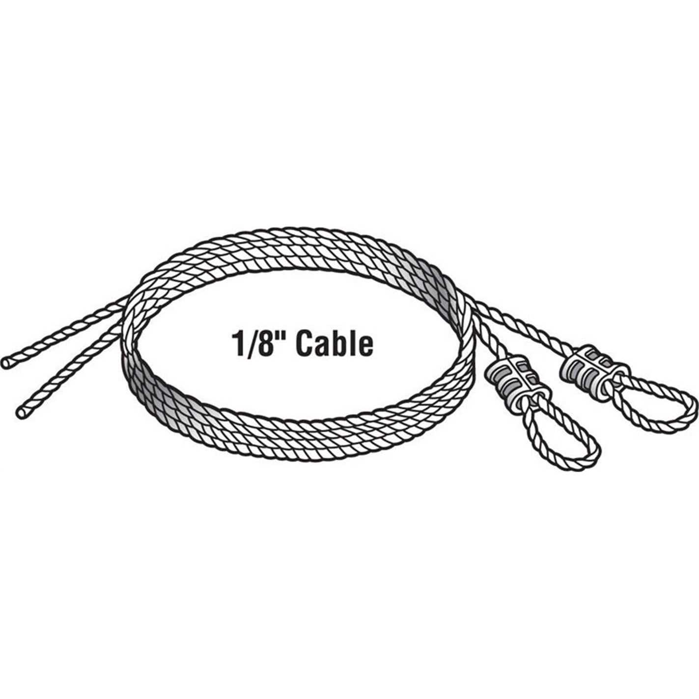 Prime-Line 1/8 in. Carbon Steel Extension Cable - Image 4