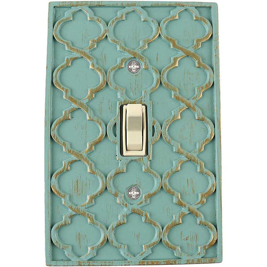 Meriville Moroccan 1 Toggle Wallplate Single Switch Electrical Cover Plate