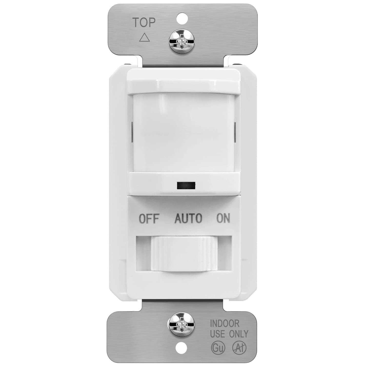 TOPGREENER Motion Sensor Switch PIR Sensor Light Switch