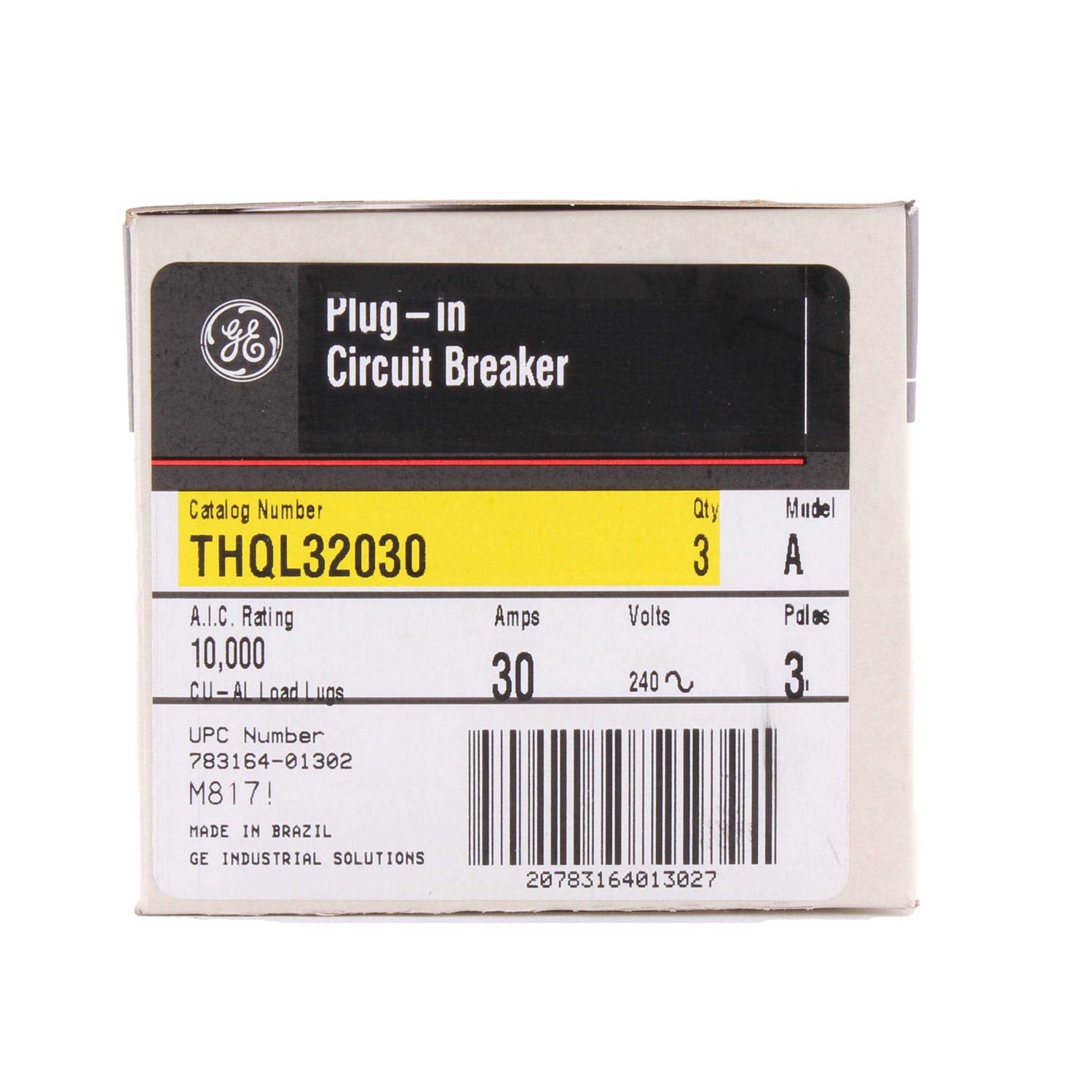 GE THQL32030 Circuit Breaker - Image 4