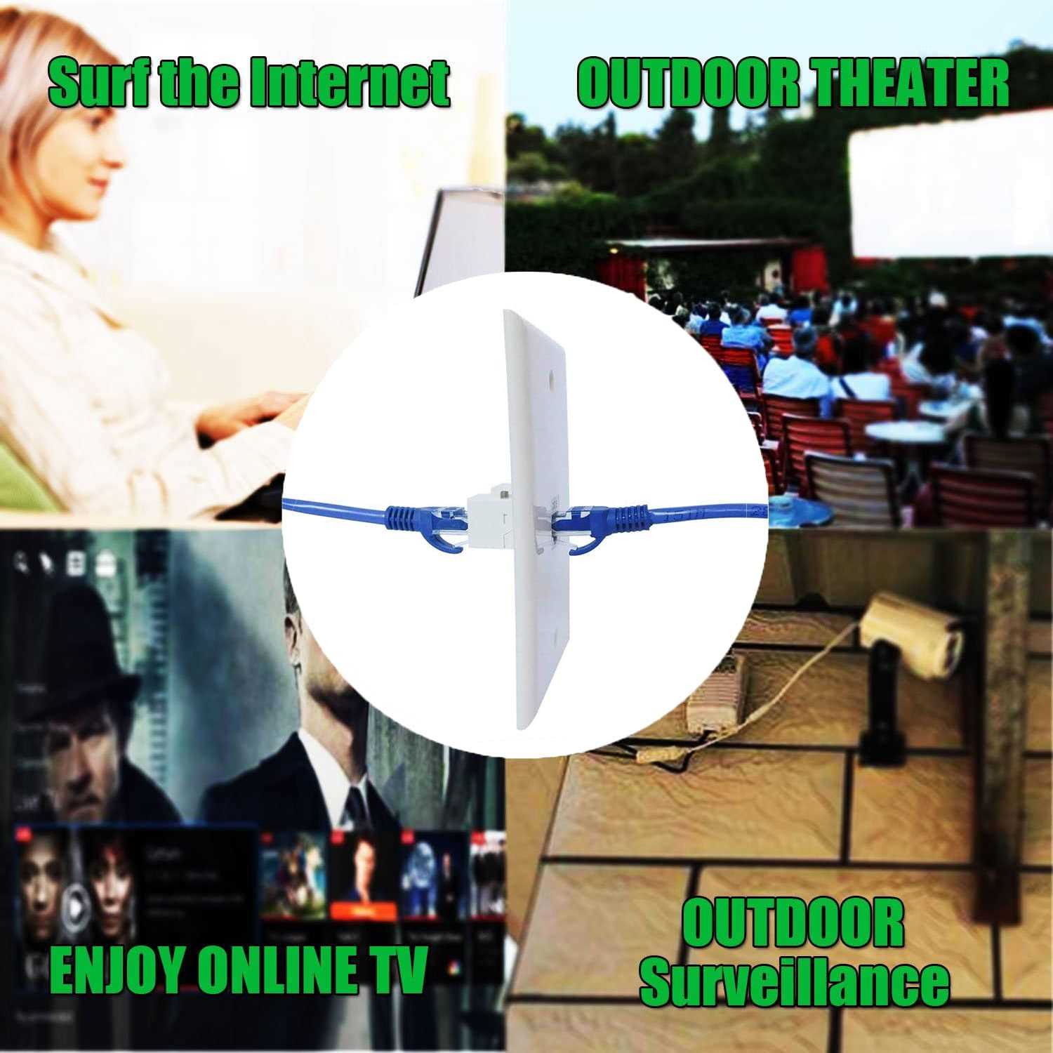 Victek female to female cat6 keystone rj45 couplers - Image 3