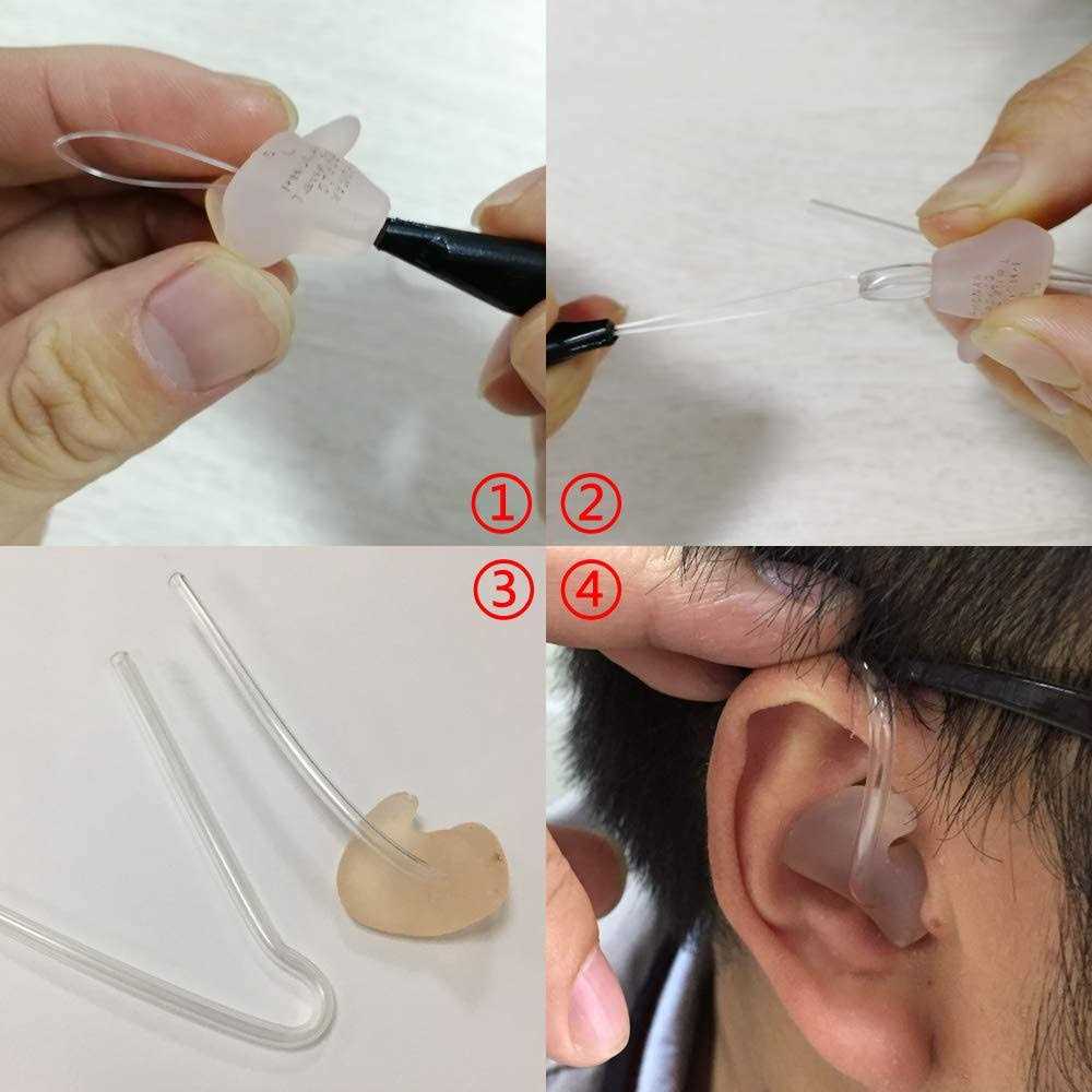 6pcs/lot Size #13 Preformed Sound Tube BTE Earmold Hearing Aid Tubing - Image 4