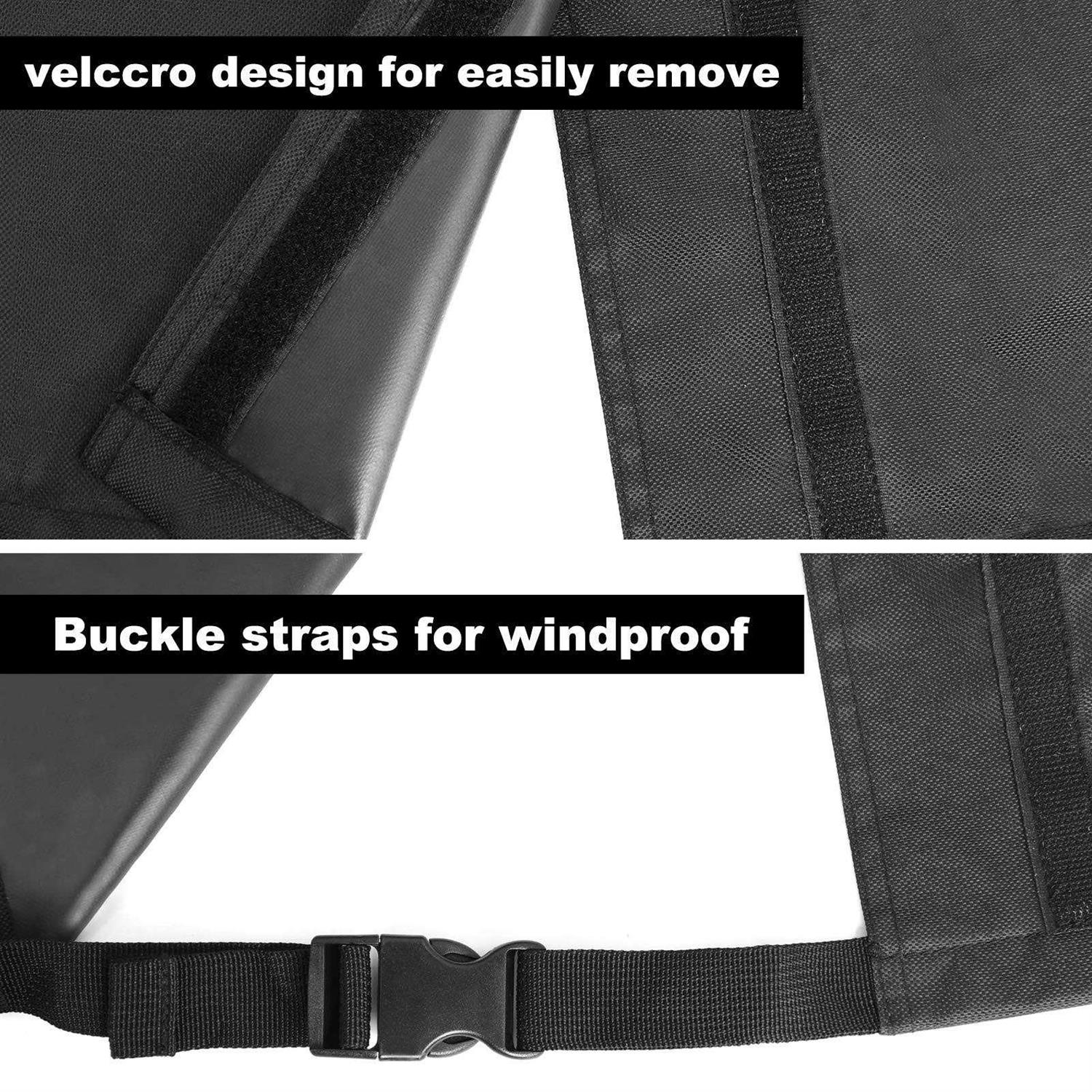 Femuar Outdoor Generator Covers Waterproof Heavy Duty 600D Oxford Cover Universal for 5500-15000 Watt Portable Generators ,38x28x30 - Image 5