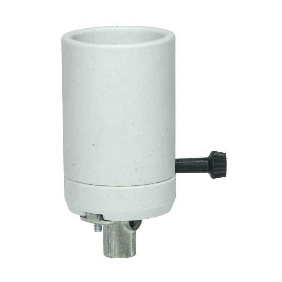 Satco 90/428 3-Way Turn Knob Mogul Socket With Hickey - Image 4