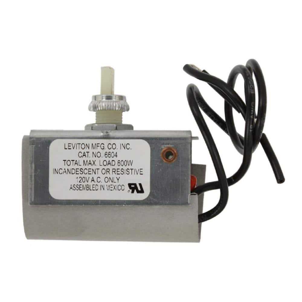 Leviton 6604-2 600W Incandescent Dimmer Single Pole
