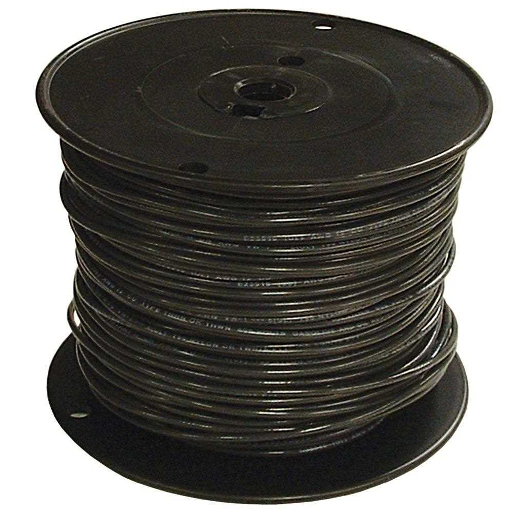 Thhn 3/0 Str Blk Cut (1000) Southwire 20507001
