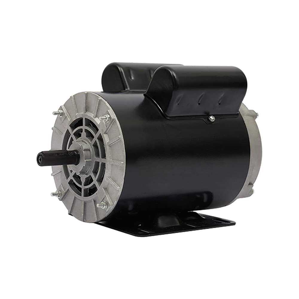 TUQI 5 Hp Spl 3450 Rpm P56 Frame Air Compressor 60 Hz Electric Motor 208-230 Volts Century Motor Single Phase# B385