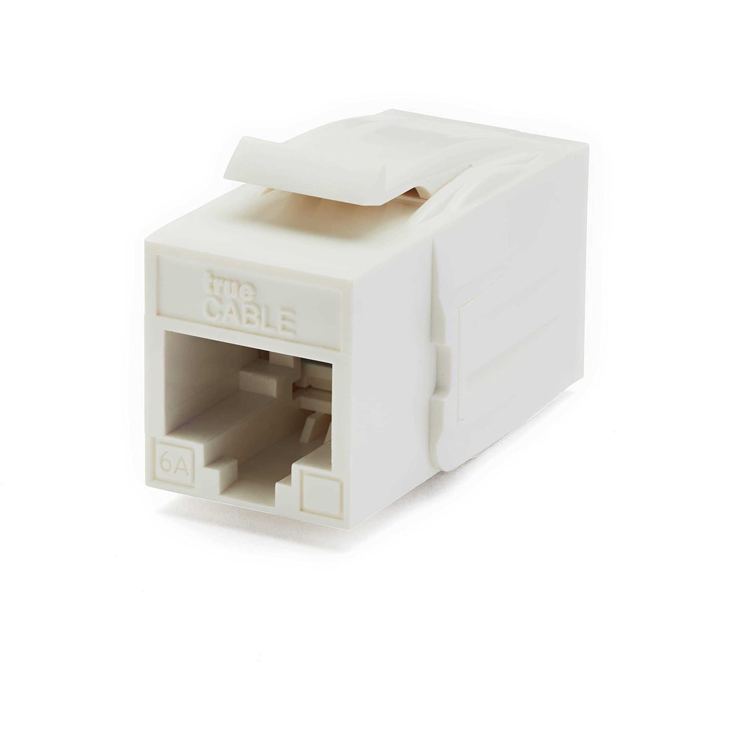 trueCABLE Cat6A Component Grade Keystone Jack