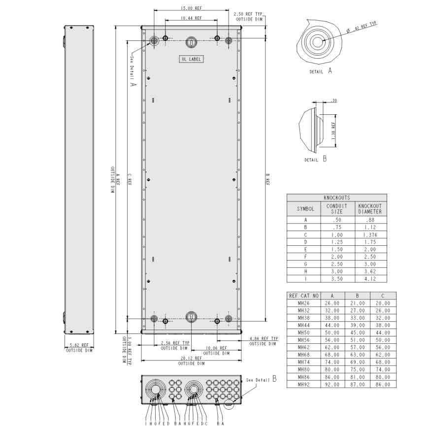 Square D MH44 Enclosure - Image 4