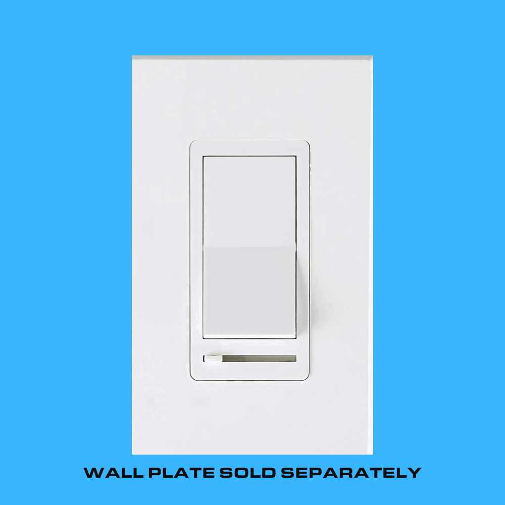 LED Wall Dimmer Switch for LED Lights,Three Way & Single Pole,150W LED and CFL Compatible - Image 3