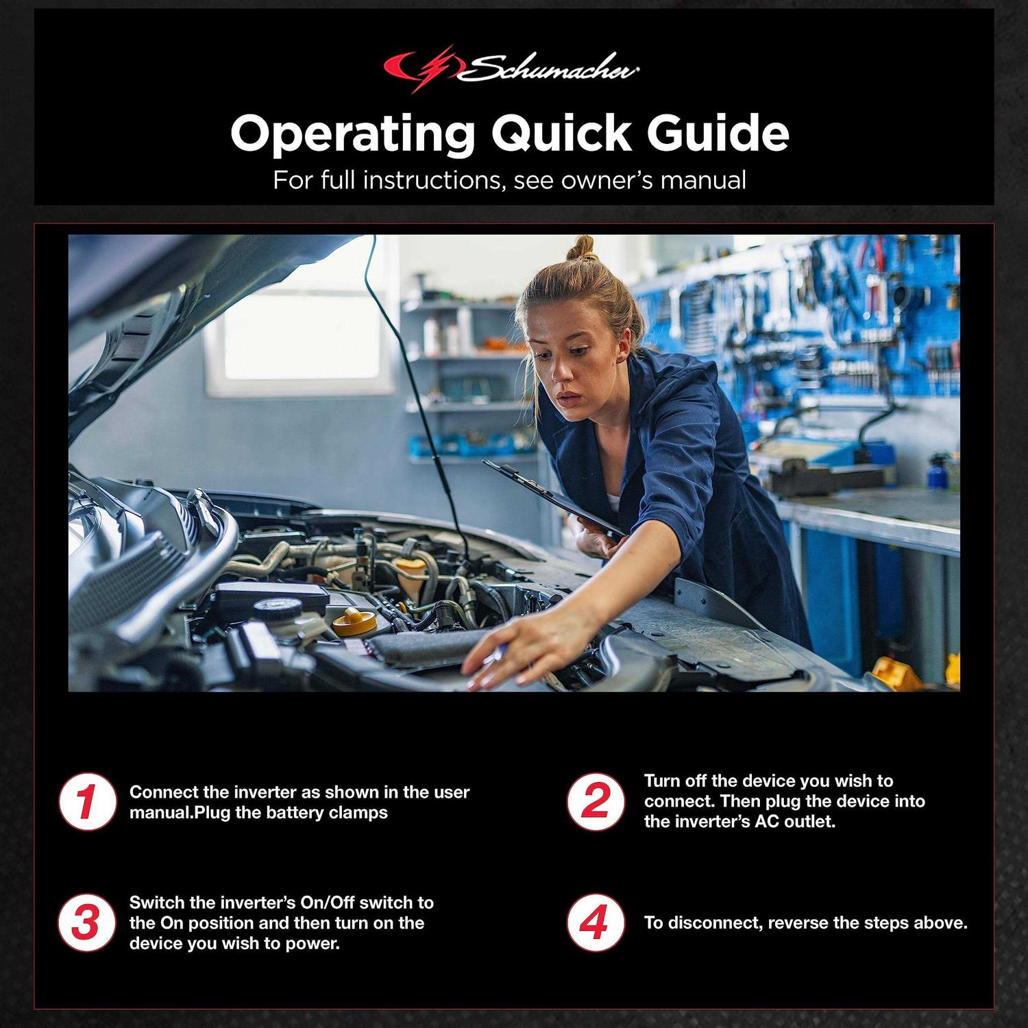 Schumacher XI41B Power Inverter - Image 3