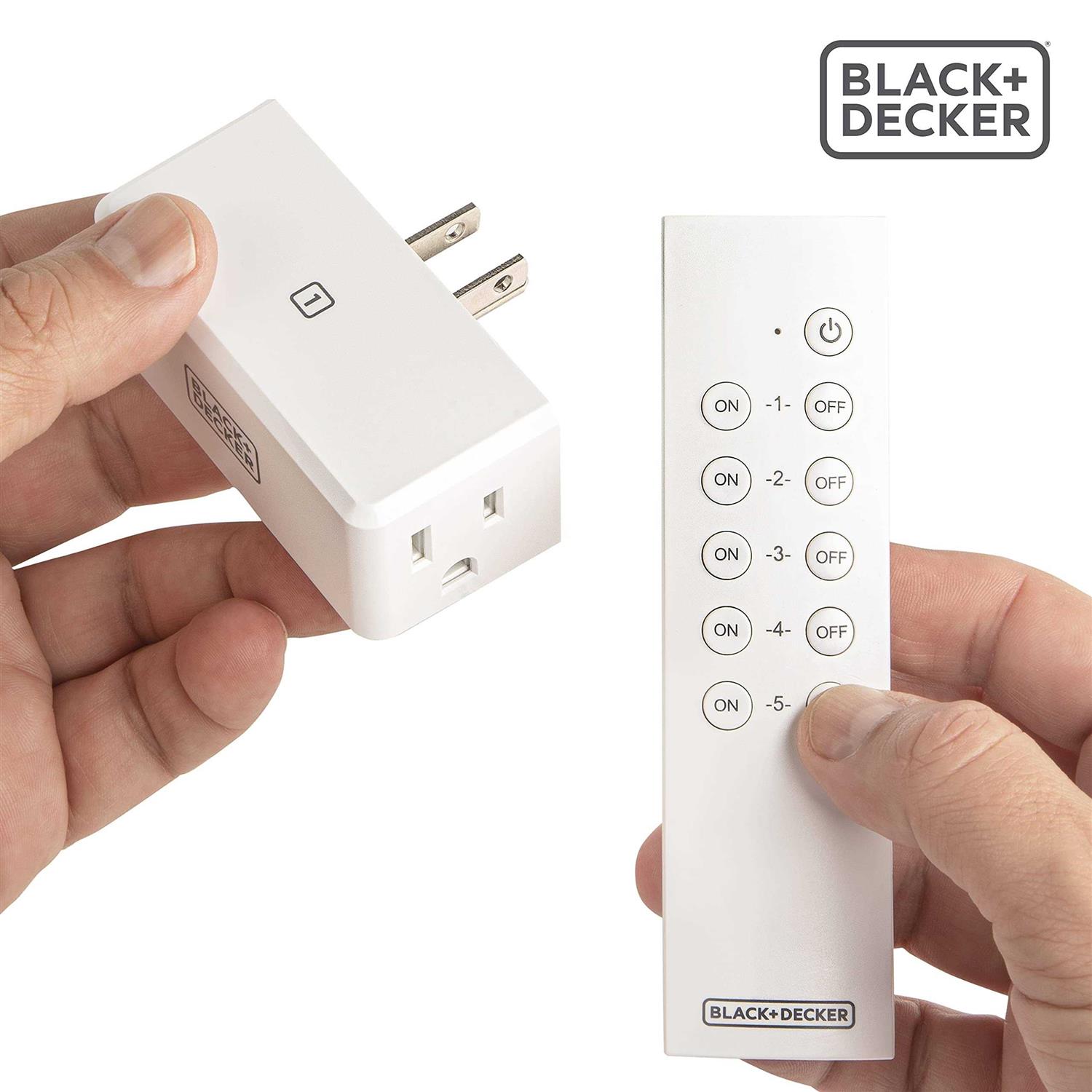 Black+decker Wireless Remote-Control Outlet Pack of 5 Outlets - Image 3