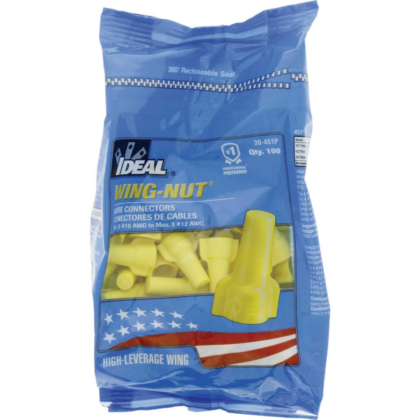 Ideal Wing-Nut Wire Connector Yellow - Image 3