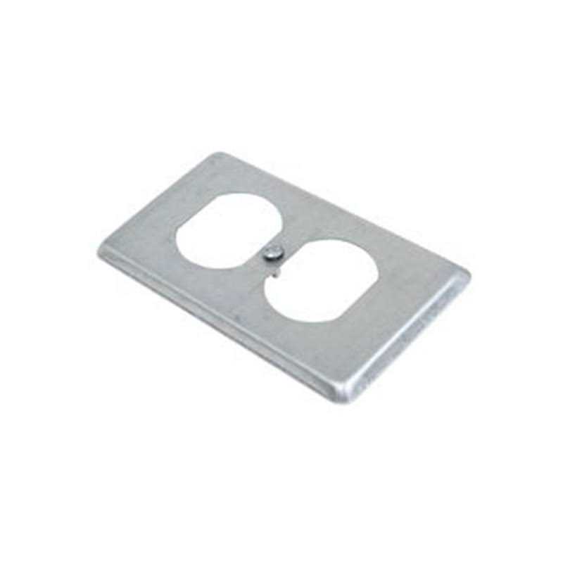 Thomas & Betts Duplex Receptacle Steel Handy Box Cover 58-C-7 - Image 2