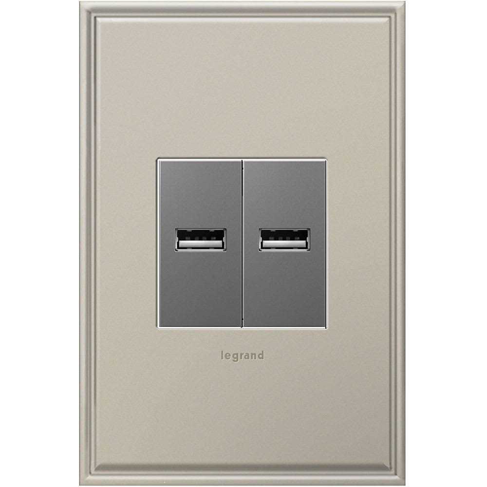 Legrand ARUSBM4 adorne USB Outlet