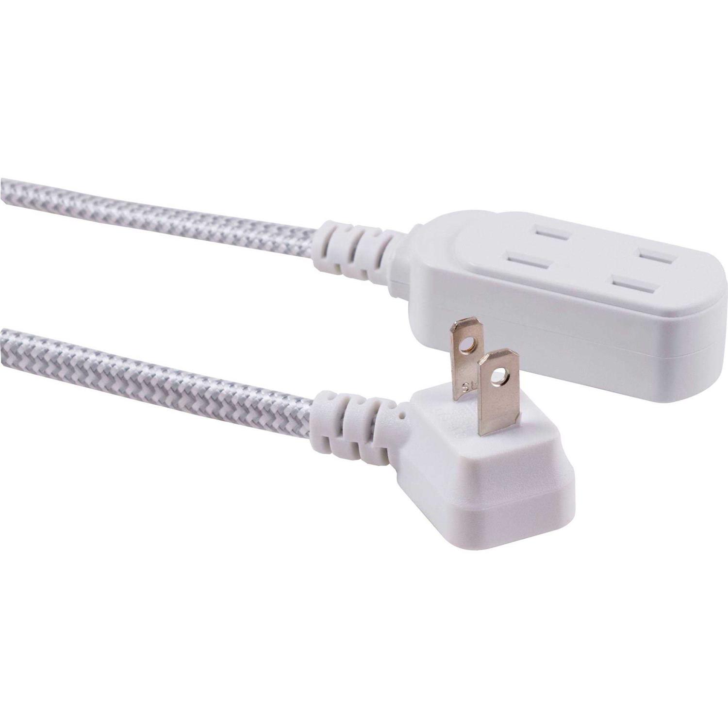 Cordinate 3 Outlet Extension Cord 15 ft Cable - Image 4