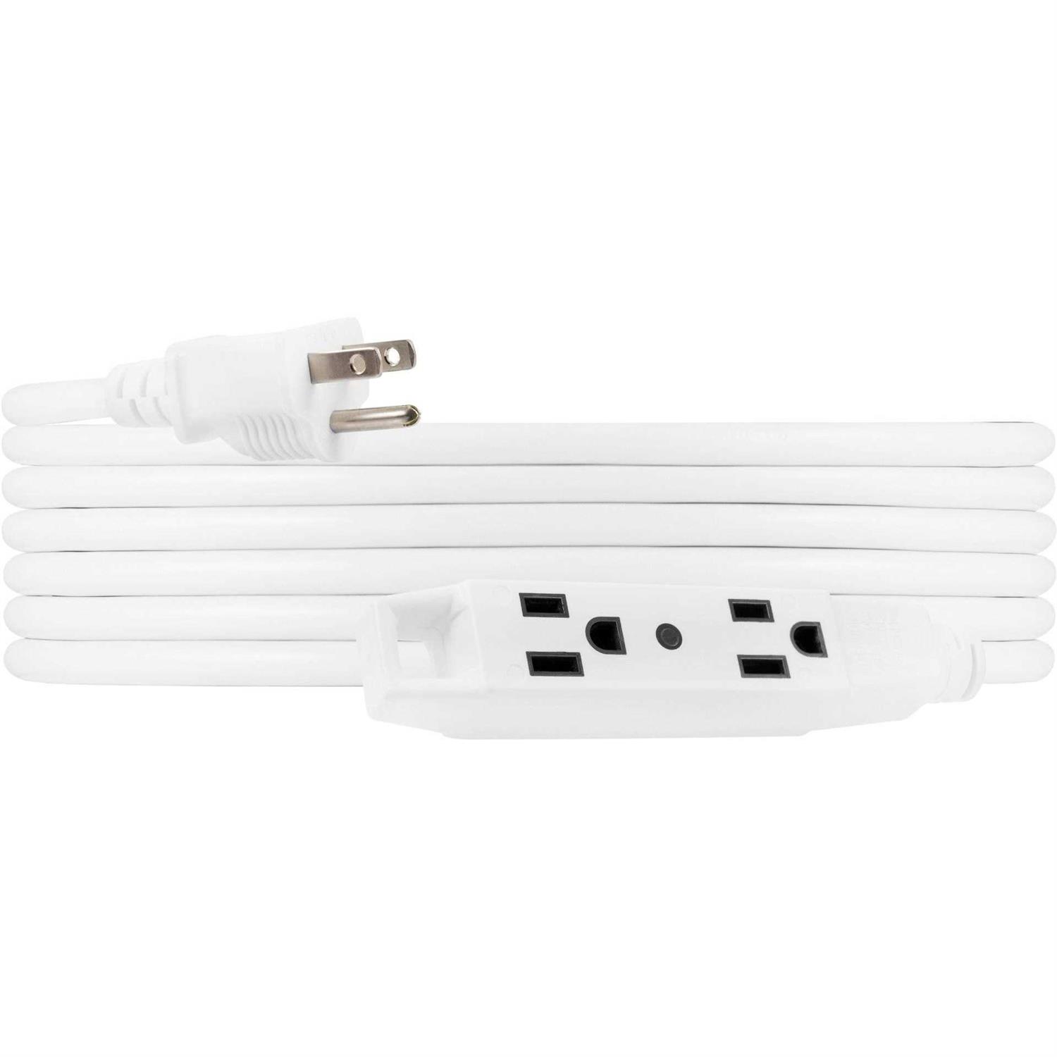 UltraPro 25 Ft Extension Cord 3-Outlet Power Strip Double Insulated - Image 4