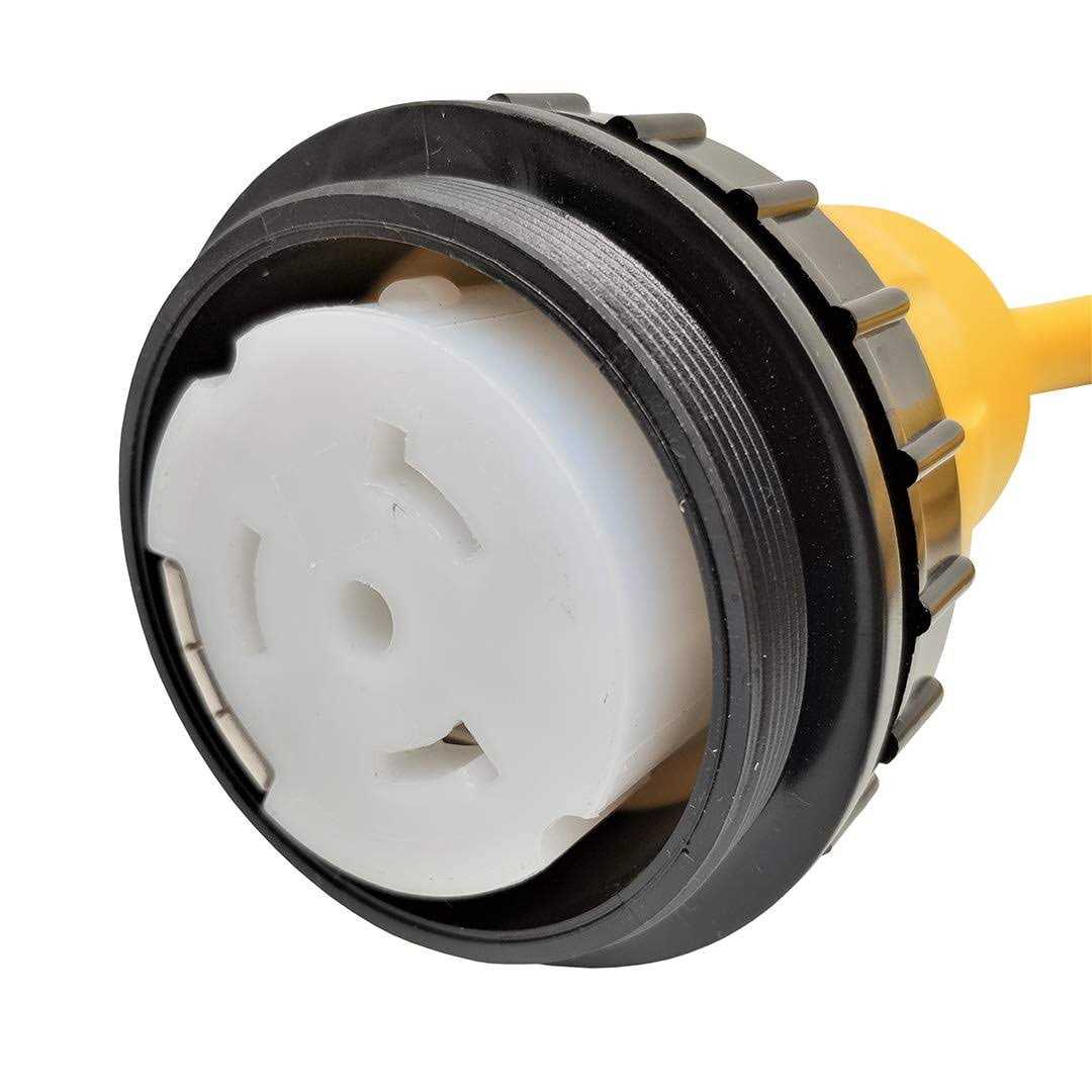Parkworld 692002 Shore Power Adapter Cord RV 30A L5-30p Male to Marine 50A Ss2-50r Female - Image 2