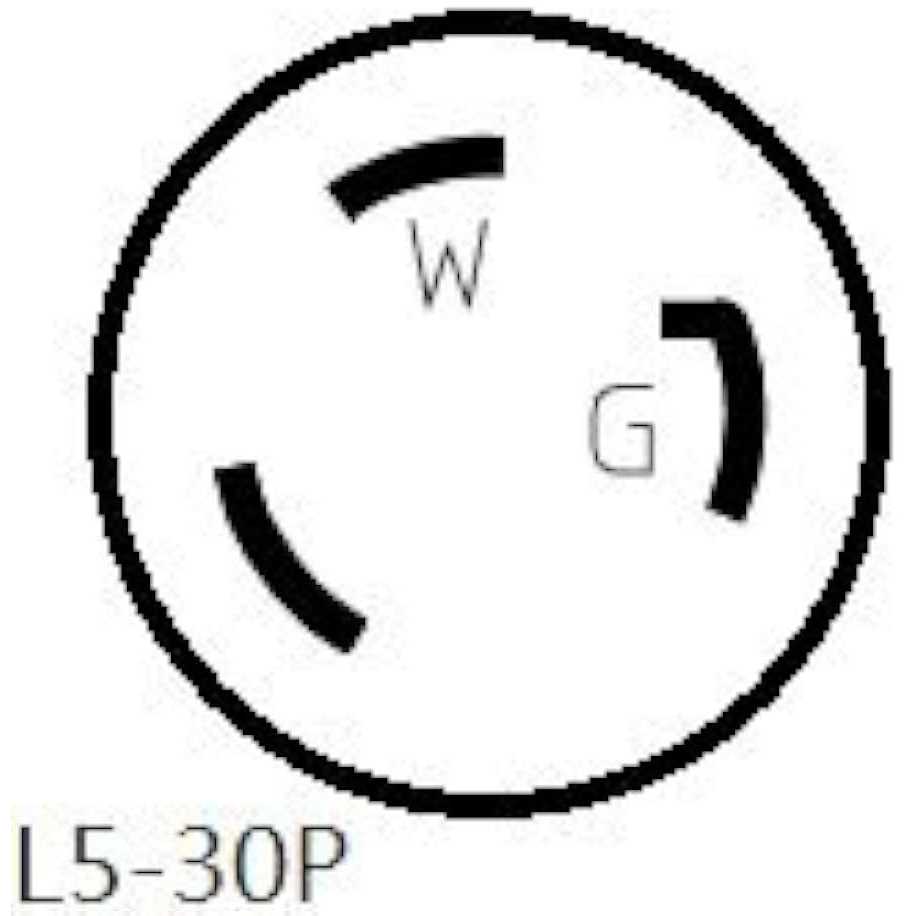 Parkworld 692002 Shore Power Adapter Cord RV 30A L5-30p Male to Marine 50A Ss2-50r Female - Image 3