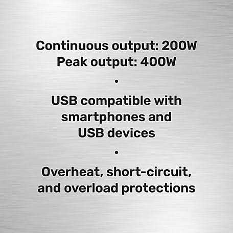 Traveller 200W Power Inverter - Image 4