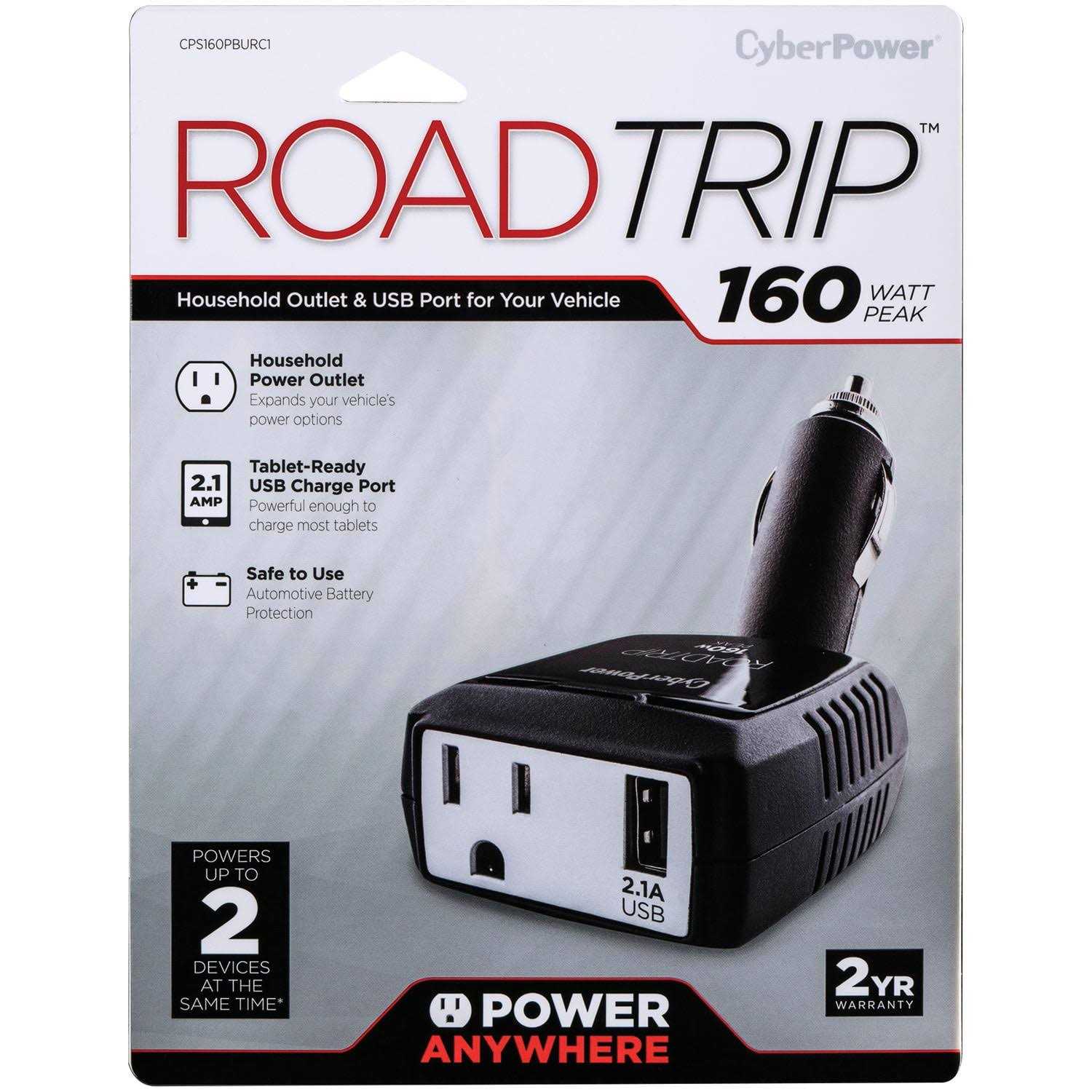 CyberPower CPS160PBURC1 Power Inverter - Image 2