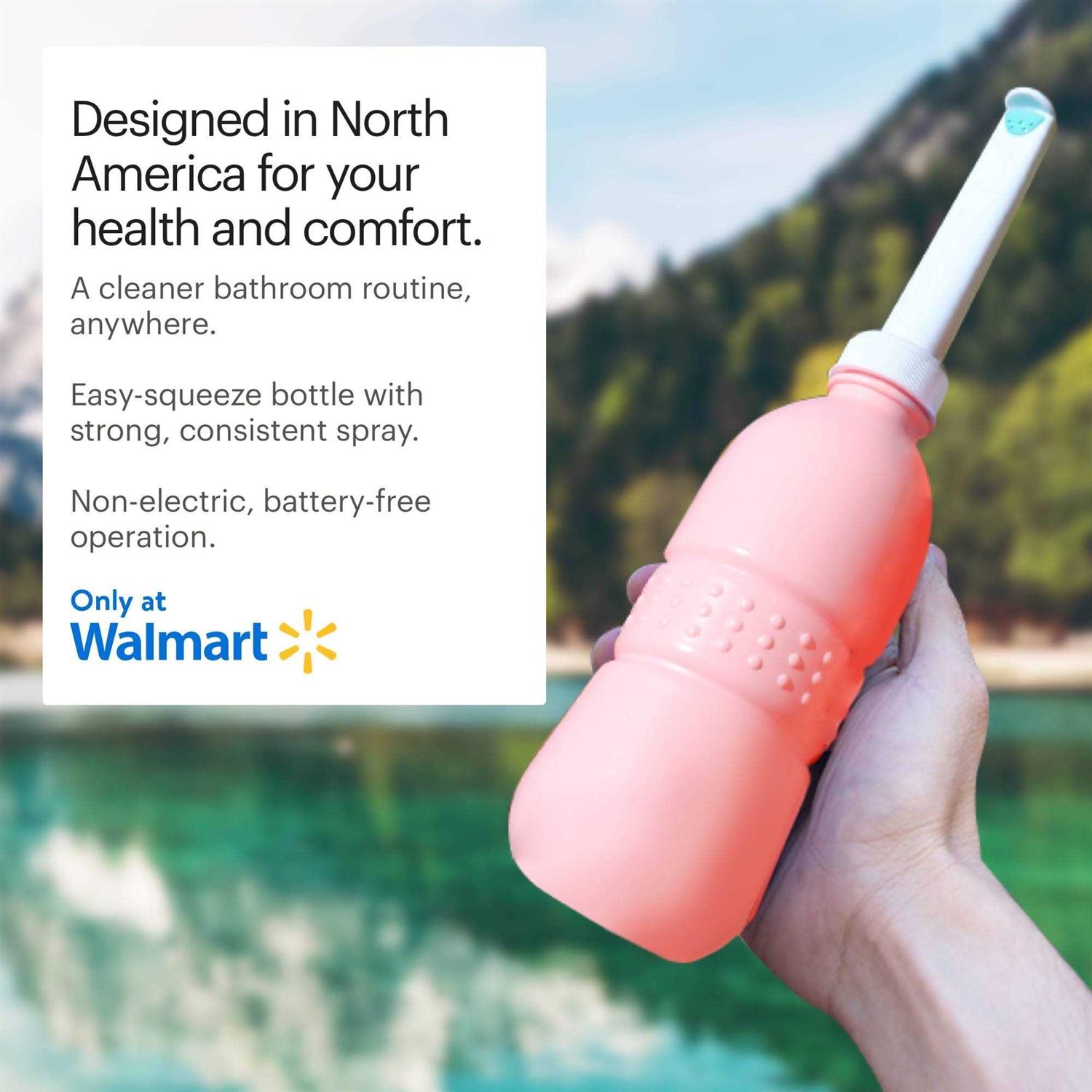 Brondell Rinslet Travel Bidet Easy Store Nozzle and Carry Bag