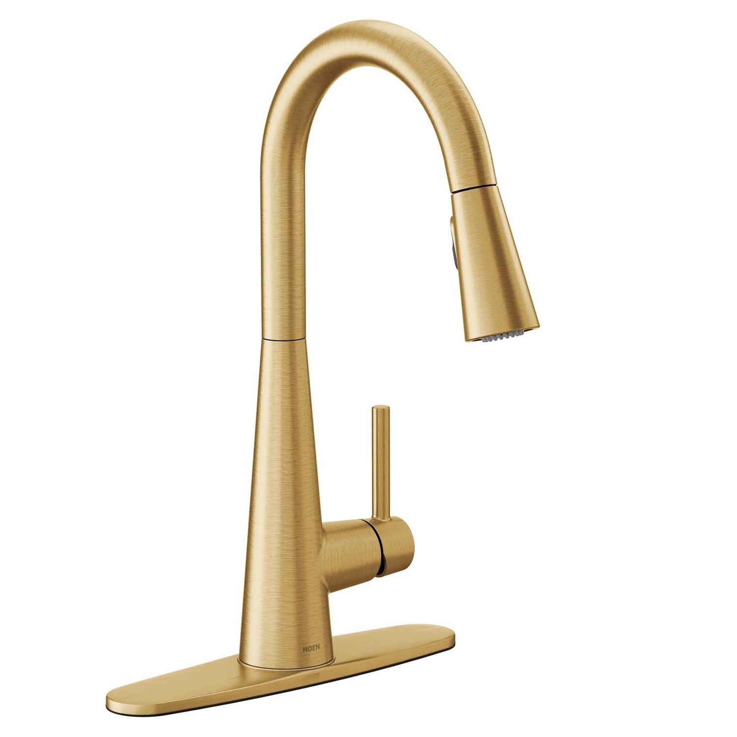 Moen Sleek One-Handle Pulldown Kitchen Faucet - Image 5