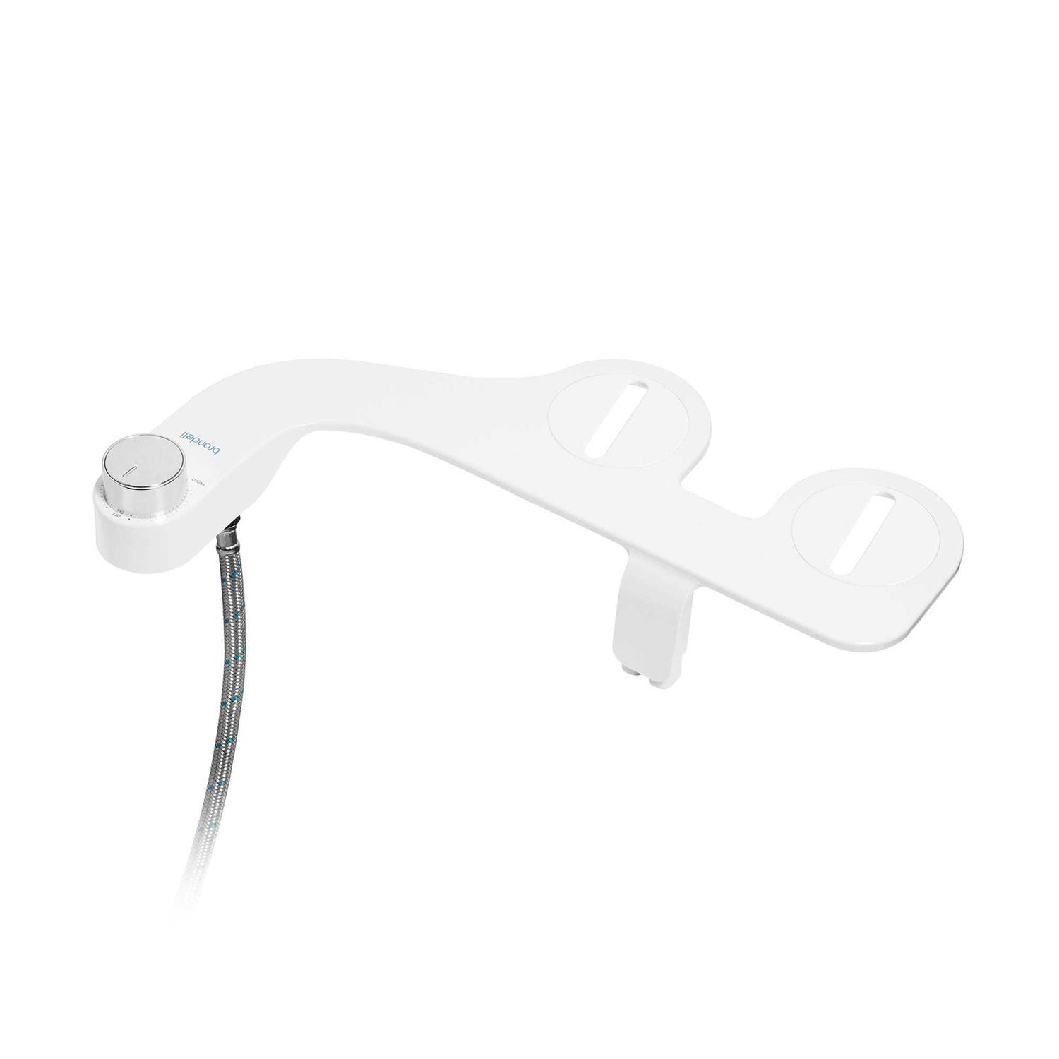 Brondell FreshSpa Comfort+ Ambient Temperature Non-Electric Bidet Attachment in White FSR-15 - Image 3