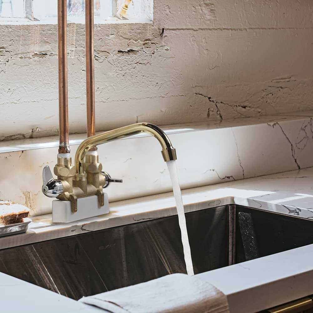 Homewerks Brass Laundry Tray Faucet - Image 2