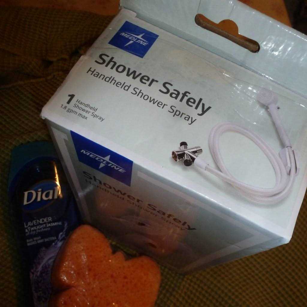 CVS Health Medline Handheld Shower Spray - Image 3