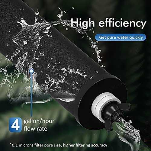 Purewell 2.25 Gallon Stainless Steel Gravity Water Filter System - Image 2