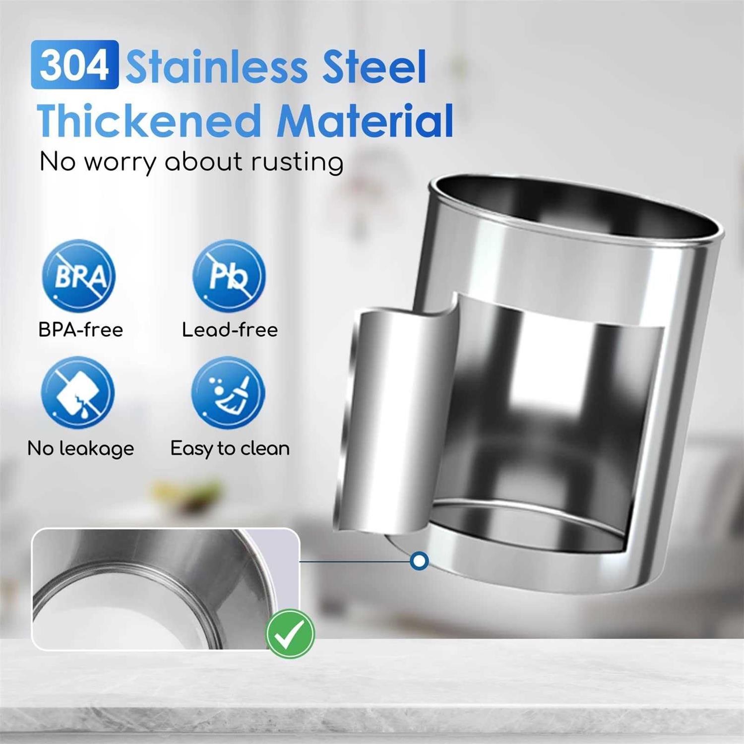 Purewell 2.25 Gallon Stainless Steel Gravity Water Filter System - Image 4