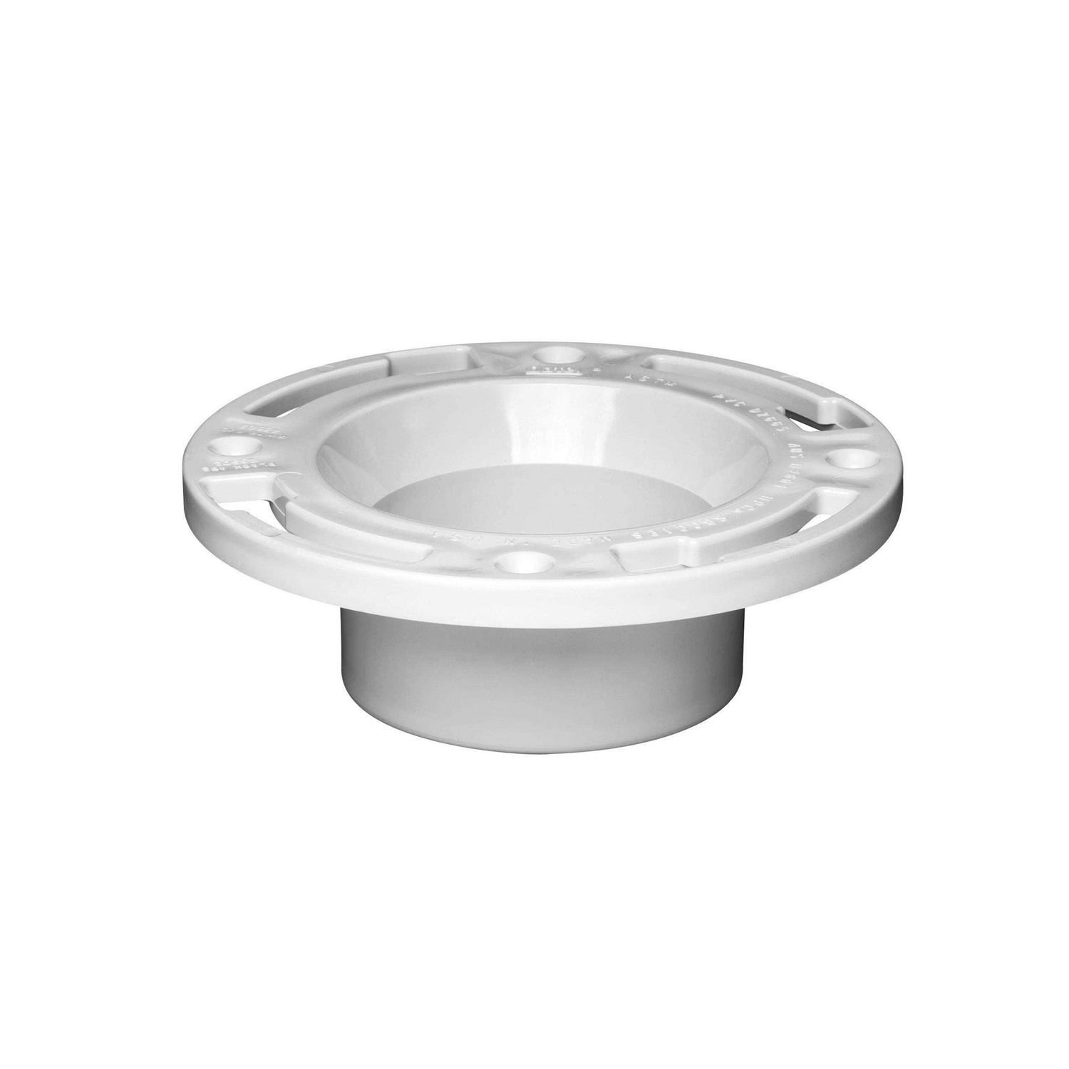 Oatey 43503 PVC Flat Fit Closet Flange