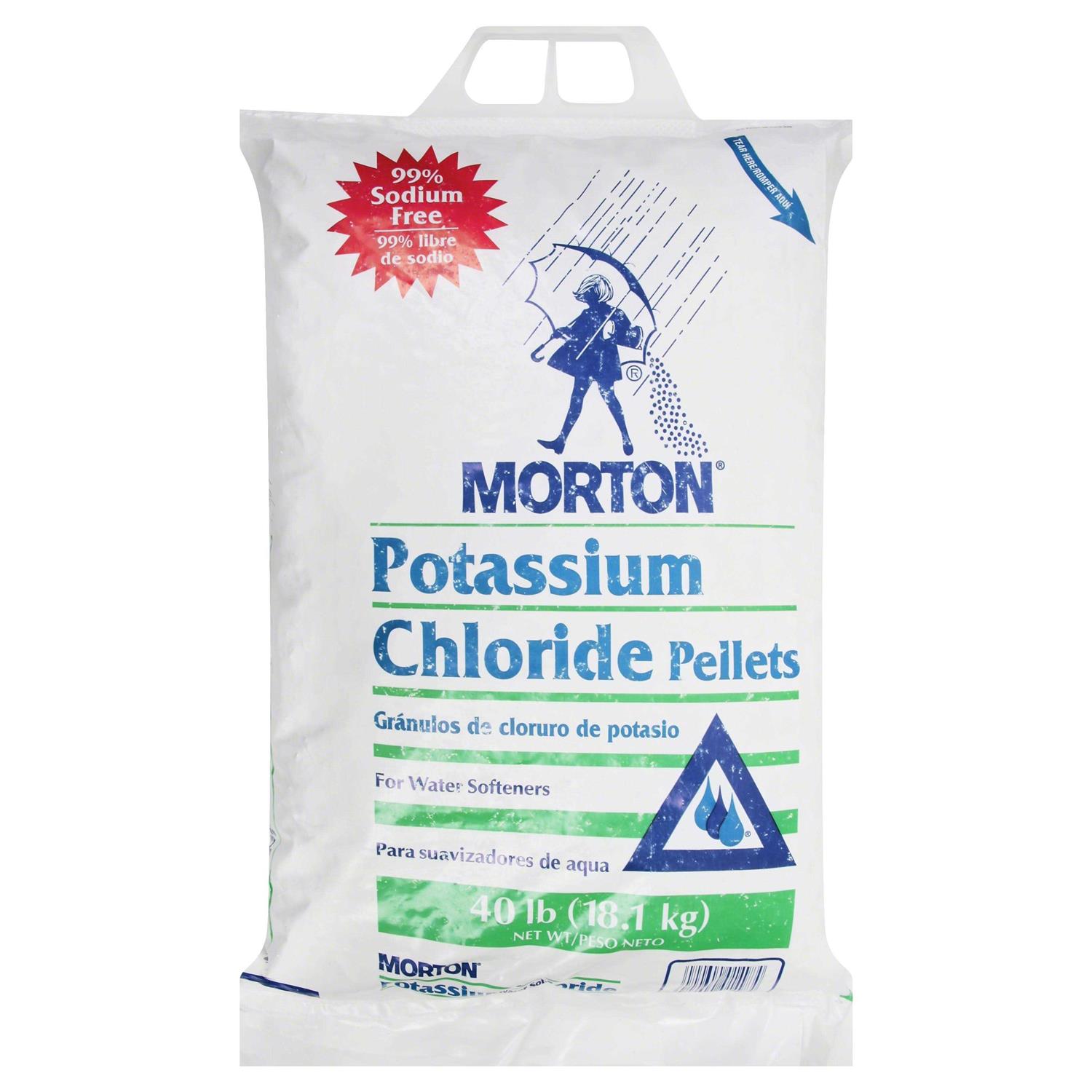 Morton Potassium Chloride Water Softener Salt Pellets - Image 3