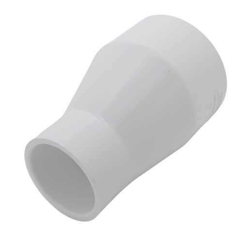 Spears 429-338E 3x2 PVC Eccentric Reducing Coupling Socket Sch40