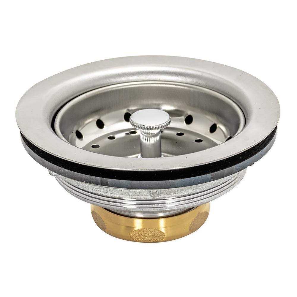 EZ-FLO Kitchen Sink Strainer with Flange and Brass Slip-Joint Nut - Image 3