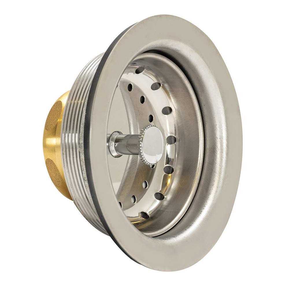 EZ-FLO Kitchen Sink Strainer with Flange and Brass Slip-Joint Nut - Image 4