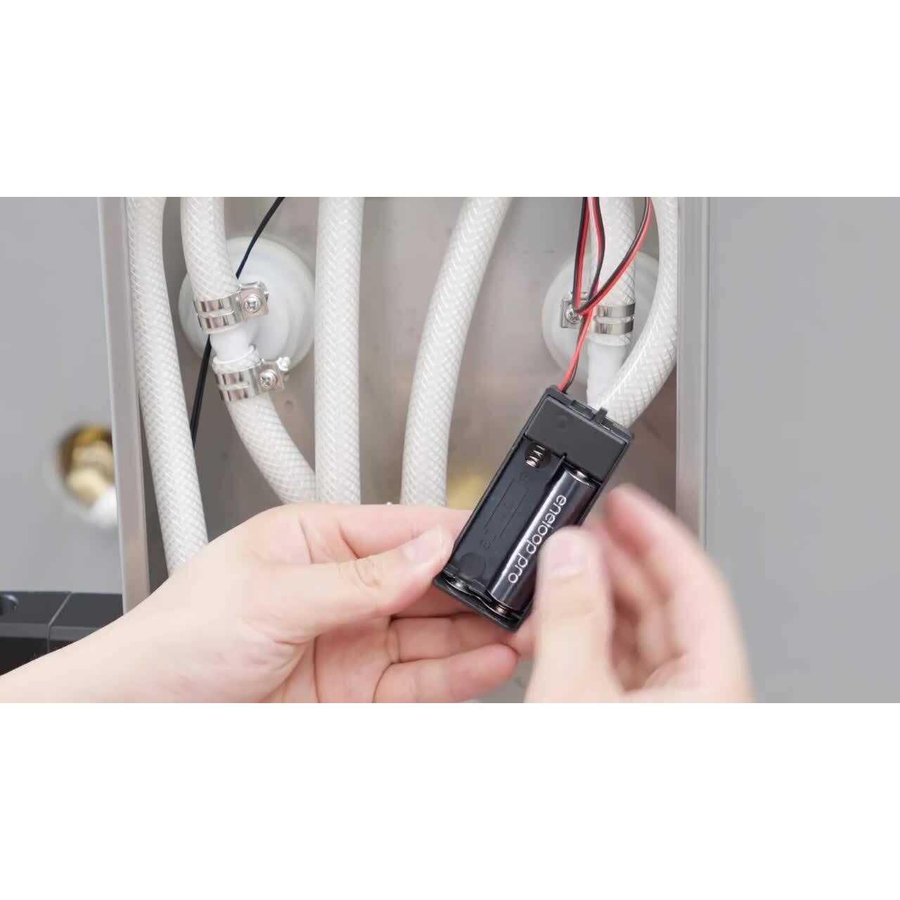 BWE 8-jet Rainfall Shower Tower Shower Panel System with Rainfall Waterfall Shower Head and Shower Wand YTP07-BNC - Image 3