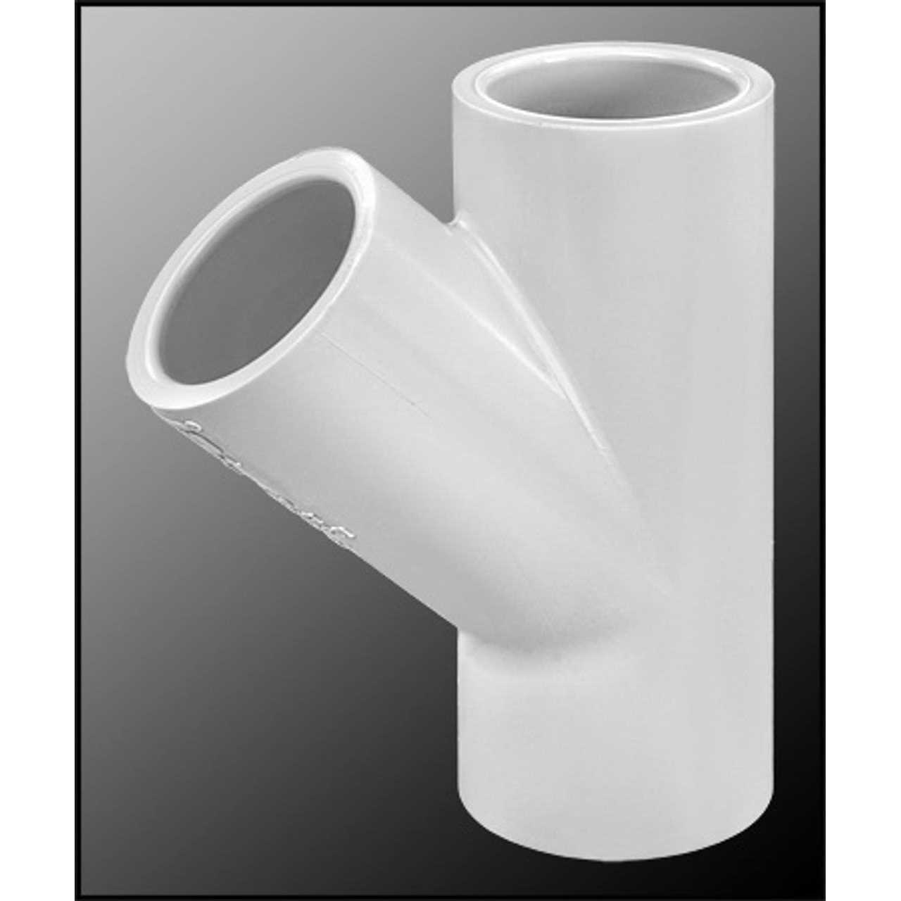 Spears 475-010 1 PVC Wye Socket Sch40 235PSI - Image 2