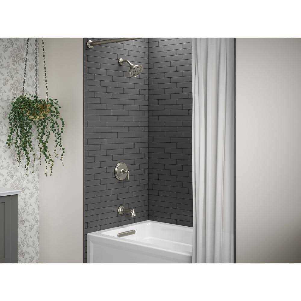 Kohler Capilano Single-Handle 3-Spray Tub and Shower Faucet in Vibrant Brushed Nickel - Image 5
