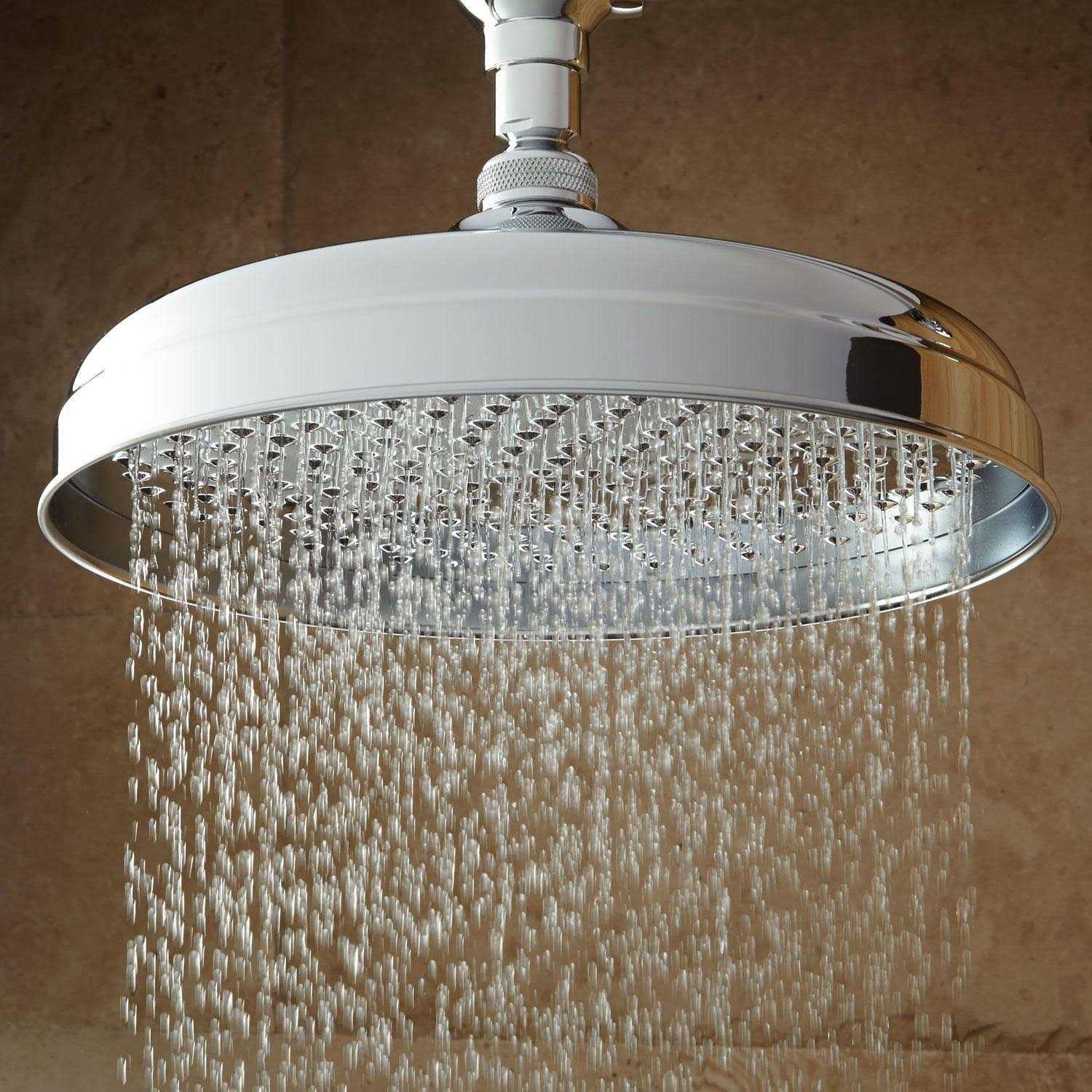 Signature Hardware Lambert 1.6 GPM Single Function Rain Shower Head - Image 4