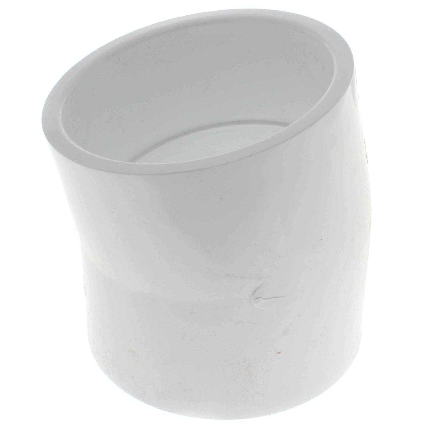 Spears 411-040 4 PVC Sch. 40 11.25° Elbow