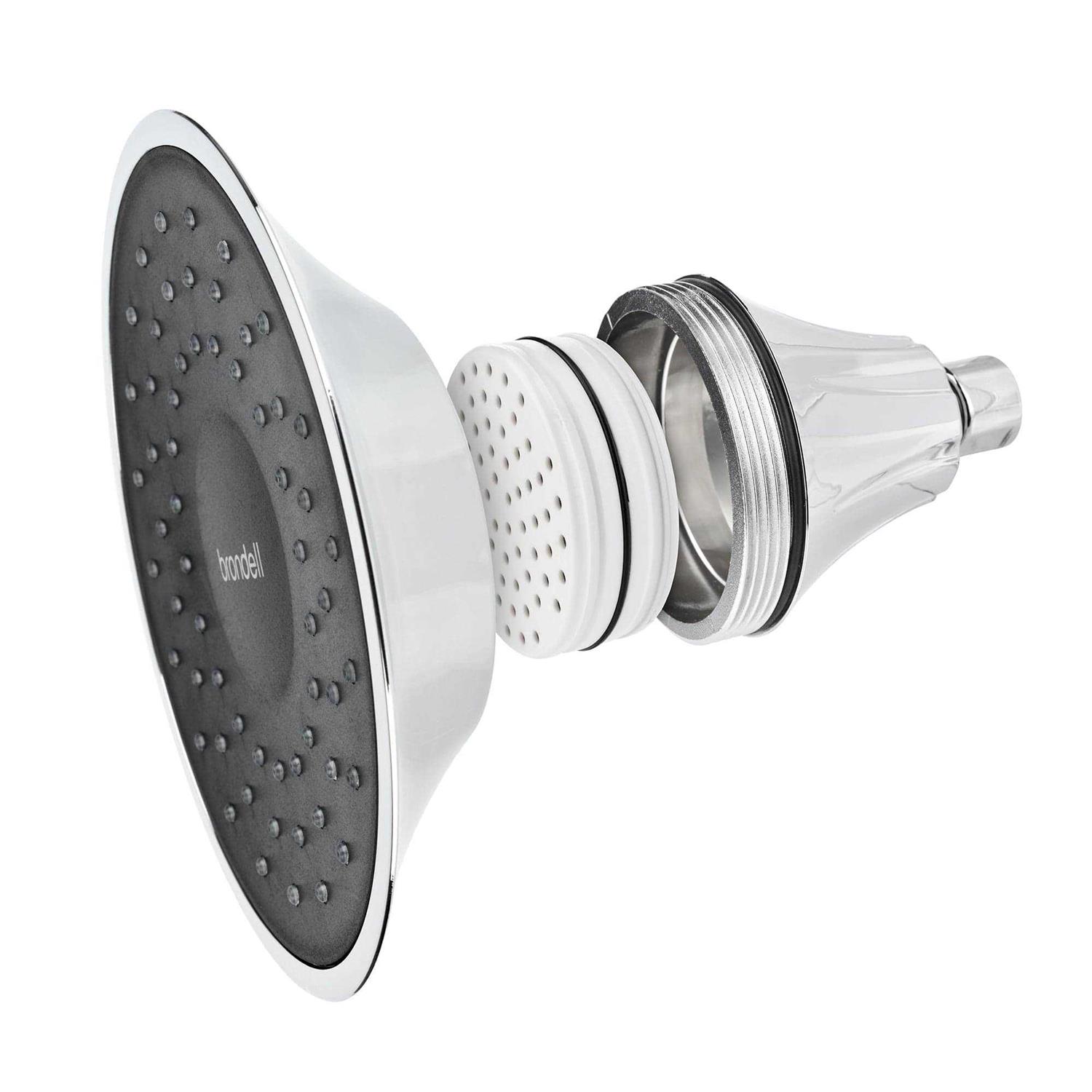 Brondell VivaSpring Filtered Shower Head in Chrome - Image 3