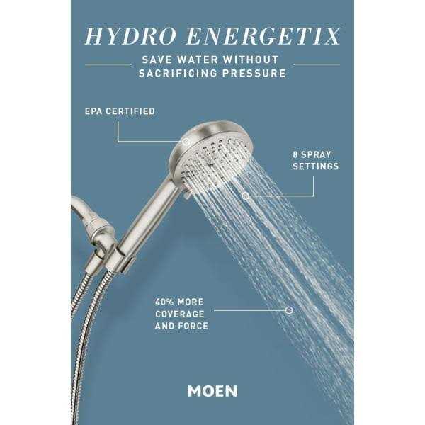 Moen Hydro Energetix Handheld Shower - Image 2