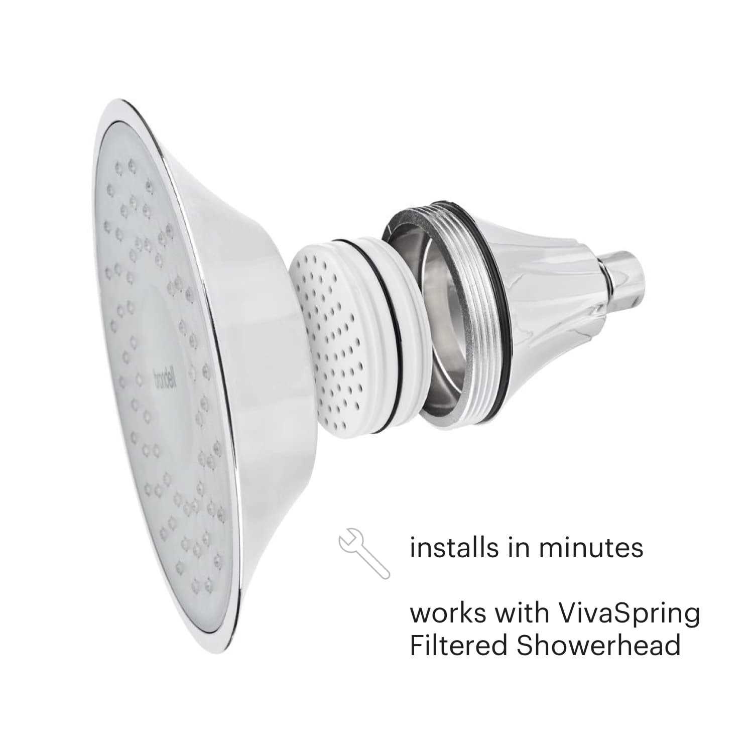 Brondell VivaSpring Shower Head Filter Replacement Cartridge FF-15 - Image 5