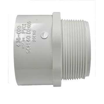 Spears 2 Schedule 40 PVC Male Adapter 436-020 - Image 3